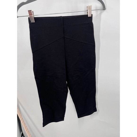 Revolve LPA Women's XXS Black Vittora Short Biker High Rise Elasticized Waist - Picture 9 of 15